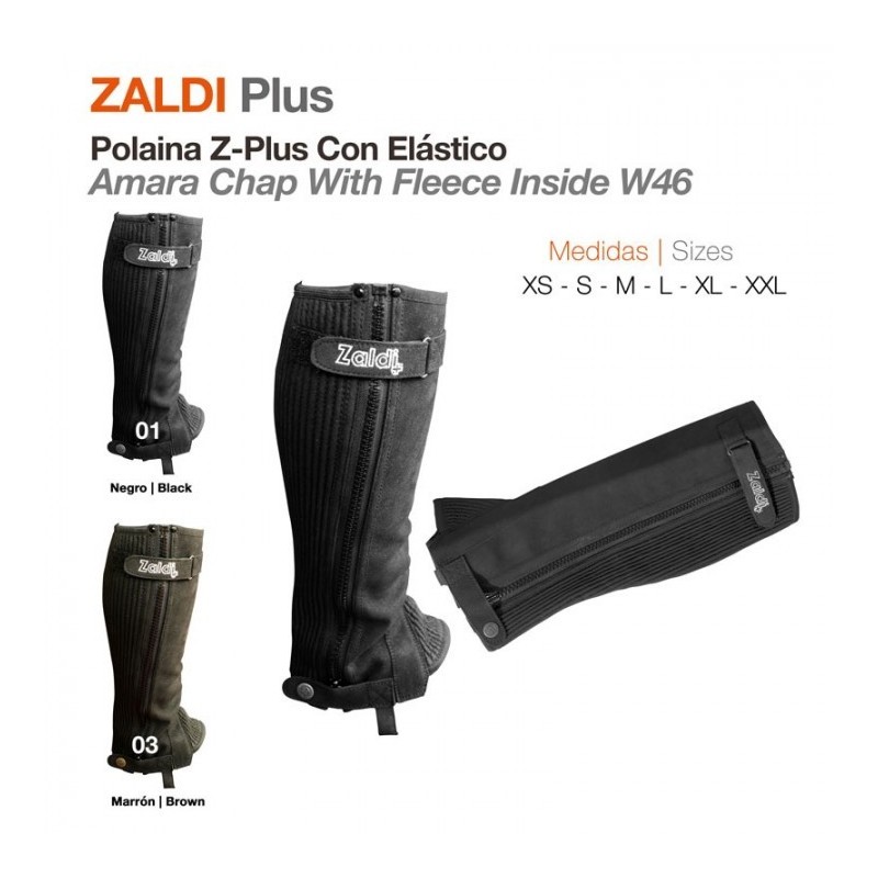 POLAINA Z-PLUS CON ELÁSTICO