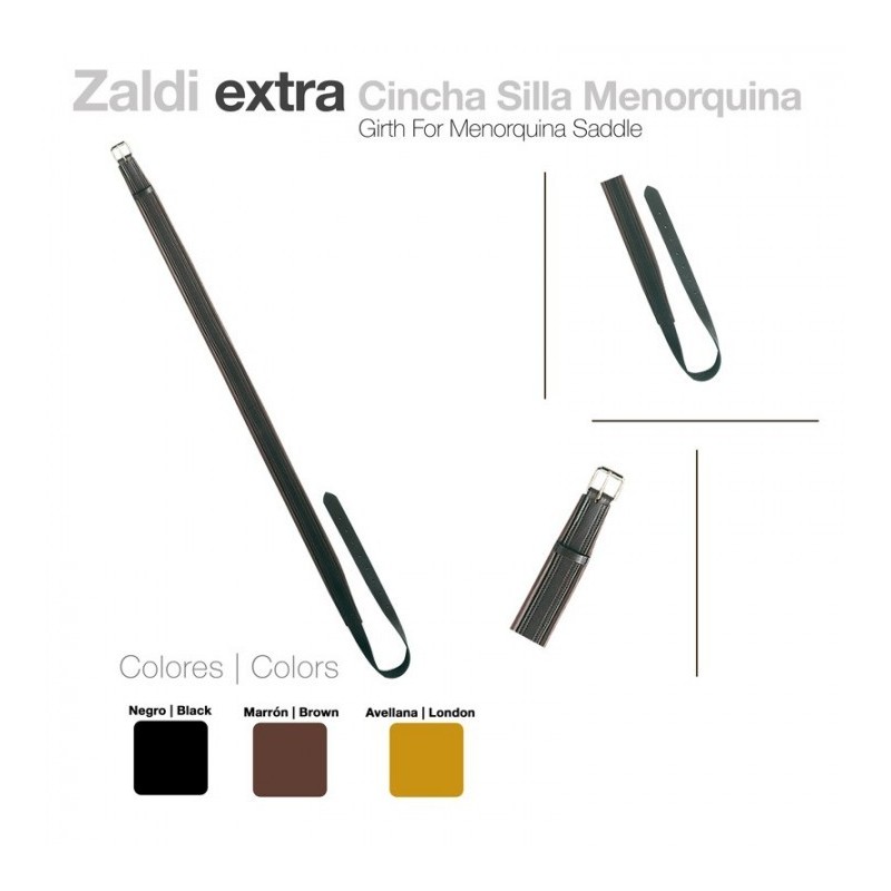 CINCHA ZALDI EXTRA SILLA MENORQUINA