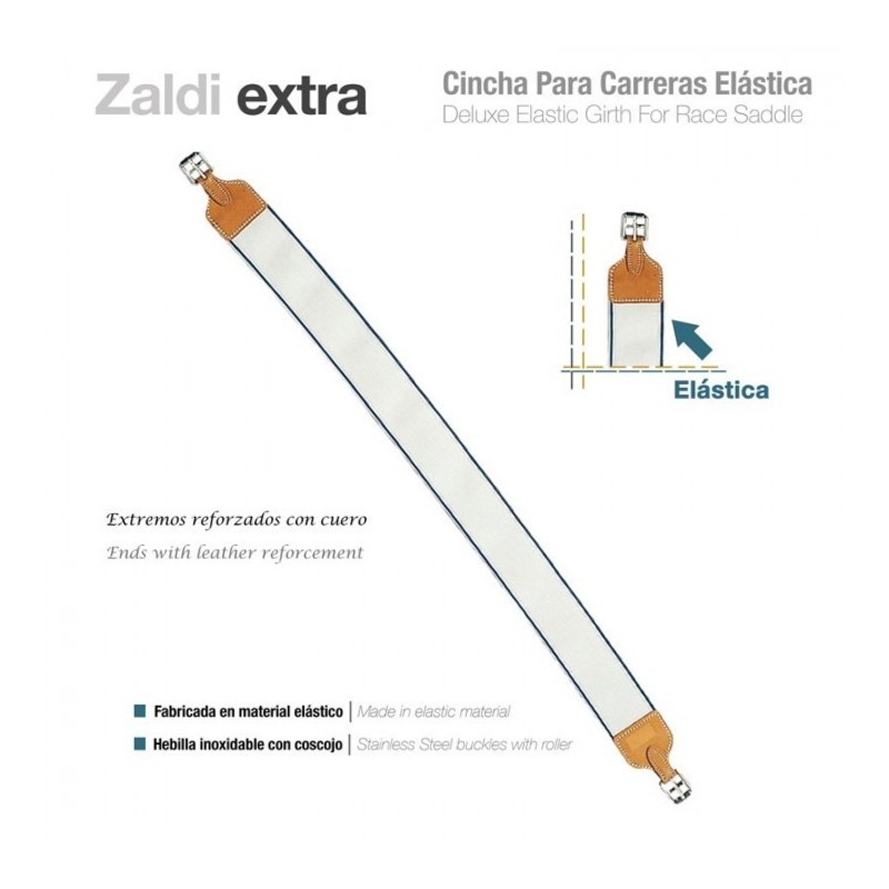 CINCHA PARA SILLA CARRERAS ELÁSTICA ZALDI EXTRA