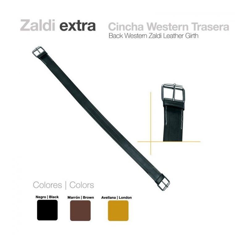 CINCHA WESTERN TRASERA ZALDI EXTRA