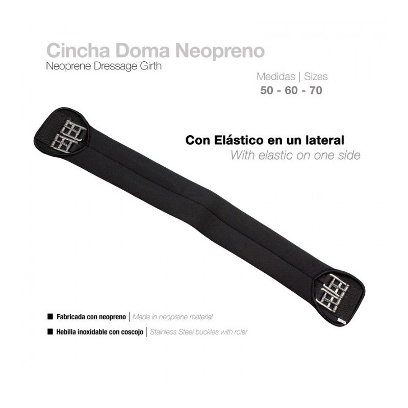 CINCHA DOMA NEOPRENO CON ELÁSTICO 1876