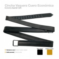 CINCHA VAQUERA CUERO ECONÓMICA