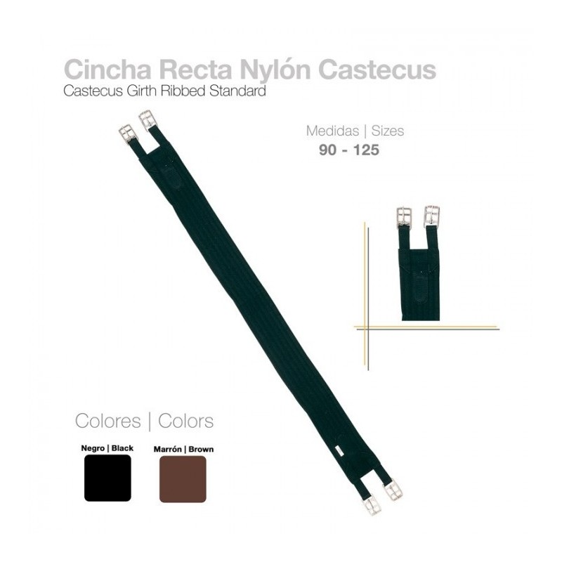 CINCHA RECTA NYLON CASTECUS