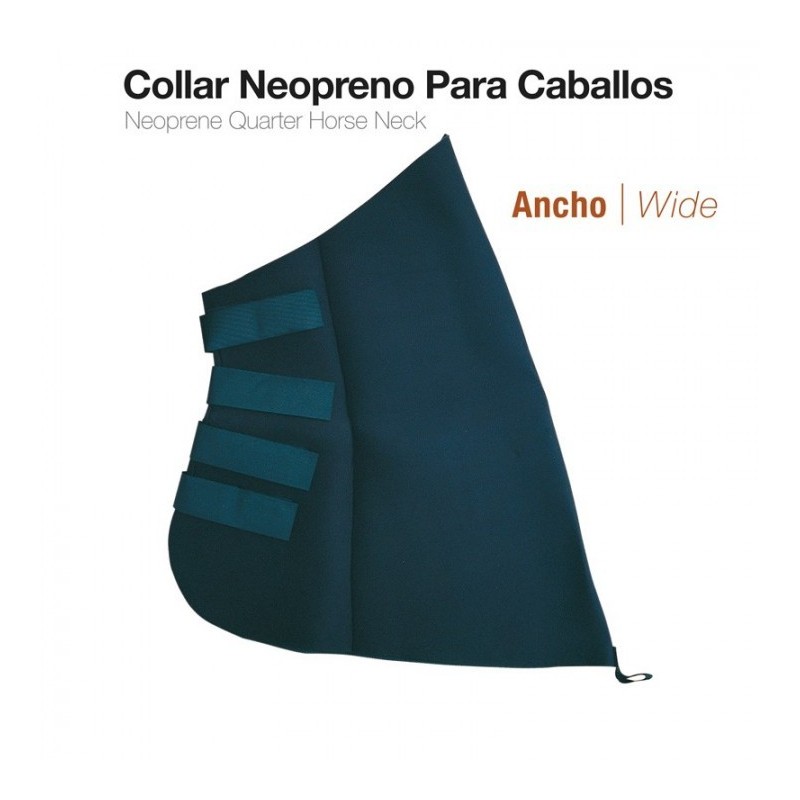 COLLAR NEOPRENO CABALLO ANCHO TN-1404-1