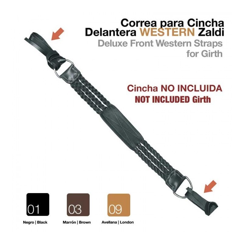 CORREA PARA CINCHA DELANTERA WESTERN ZALDI