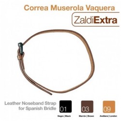 CORREA MUSEROLA VAQUERA ZALDI EXTRA