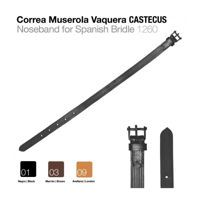 CORREA MUSEROLA VAQUERA CASTECUS