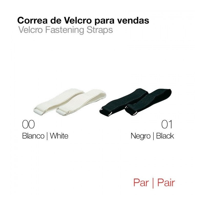 CORREA DE VELCRO PARA VENDAS PAR