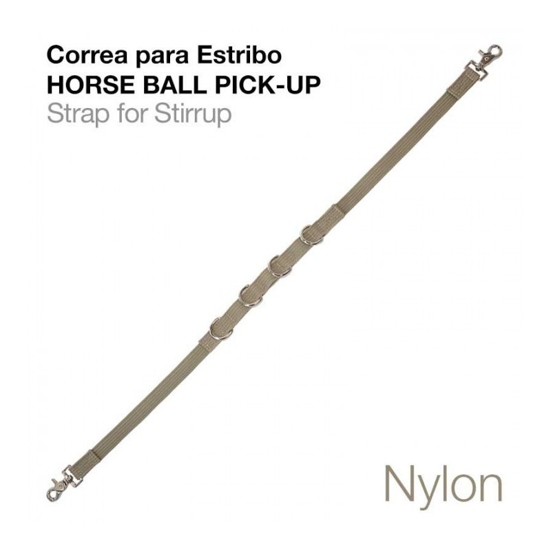 CORREA PARA ESTRIBO HORSE BALL PICK-UP