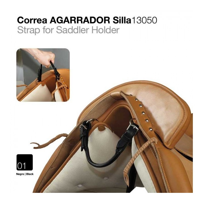 CORREA AGARRADOR SILLA NEGRO 13050