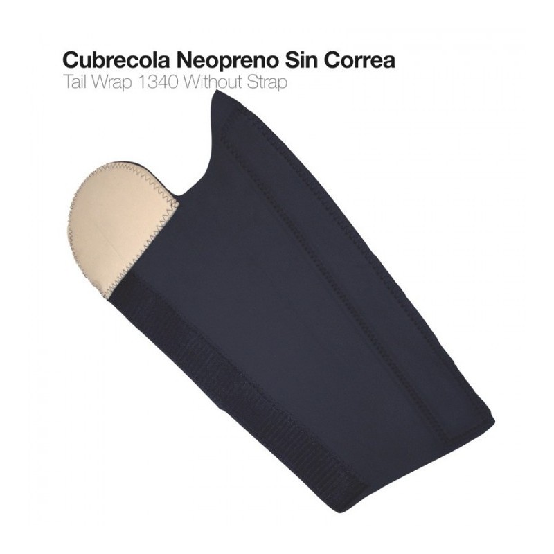 CUBRECOLA NEOPRENO SIN CORREA 1340 NEGRO