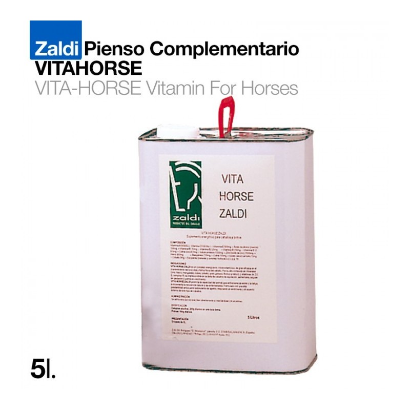 ZALDI PIENSO COMPLEMENTARIO VITAHORSE 5 litros
