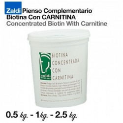 ZALDI PIENSO COMPLEMENTARIO BIOTINA CARNITINA