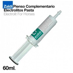 ZALDI PIENSO COMPLEMENTARIO ELECTROLITOS PASTA 60m