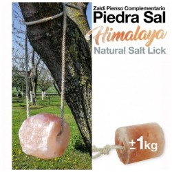 ZALDI PIENSO COMPLEMENTARIO PIEDRA SAL HIMALAYA +/-1kg