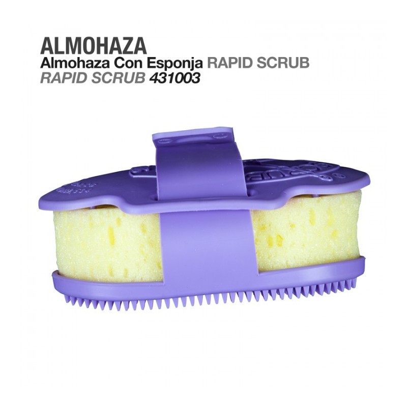 ALMOHAZA CON ESPONJA RAPID SCRUB