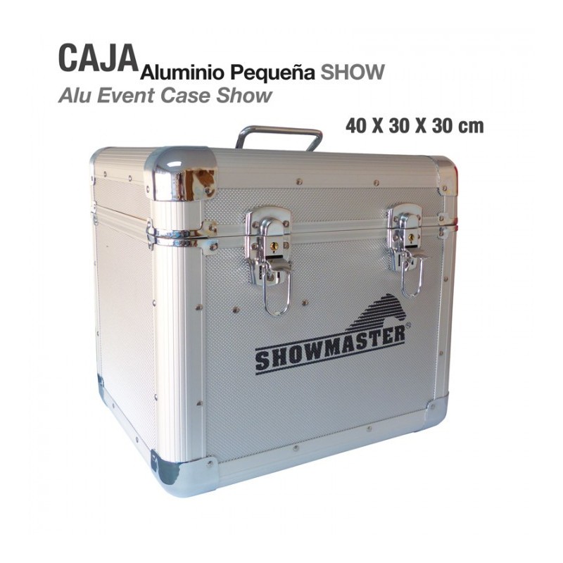 CAJA ALUMINIO PEQUEÑA SHOWMASTER 34x28x32