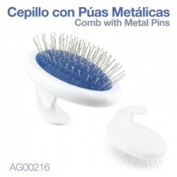 CEPILLO CON PUAS METÁLICAS AG00216