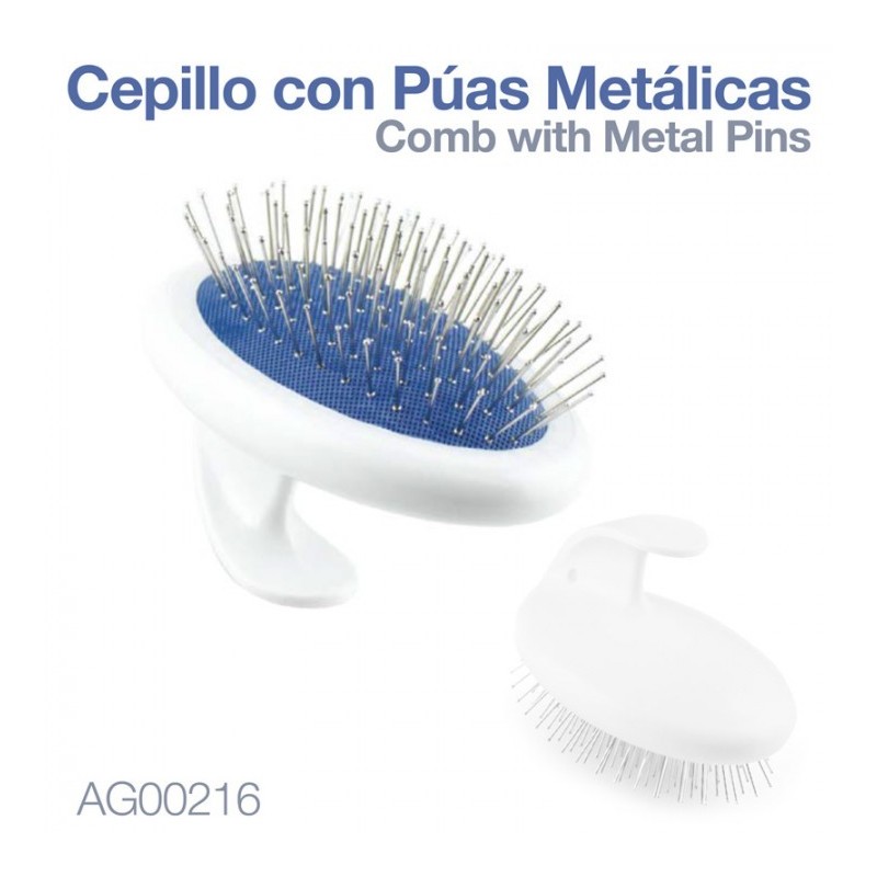 CEPILLO CON PUAS METÁLICAS AG00216