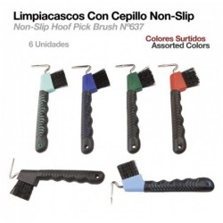 LIMPIACASCOS CON CEPILLO NON-SLIP 637 6uds