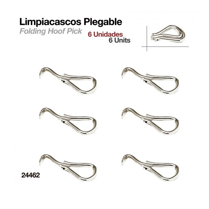 LIMPIACASCOS PLEGABLE 24462 6uds