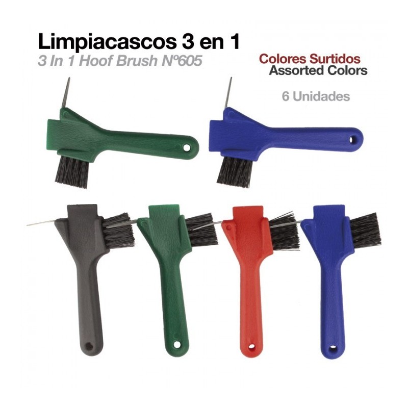 LIMPIACASCOS 3-IN-1 605 6uds