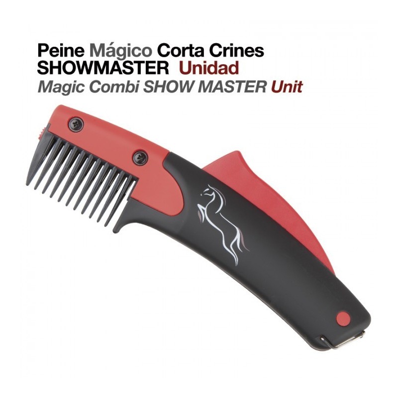 PEINE MÁGICO CORTA CRINES SHOWMASTER UNIDAD