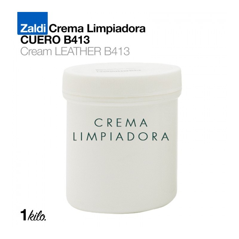 ZALDI CREMA LIMPIADORA CUERO B413 1kg