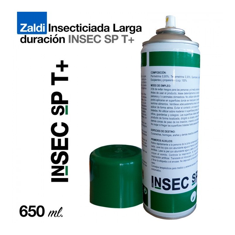 ZALDI INSECTICIDA LARGA DURACIÓN INSEC SP 650ml