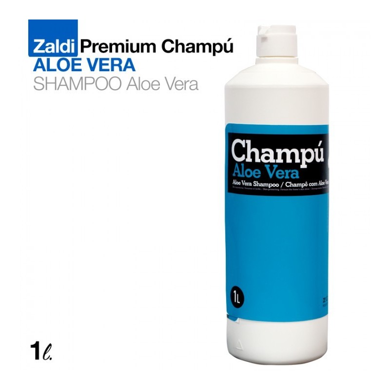 ZALDI PREMIUM CHAMPÚ ALOE VERA 1 litro