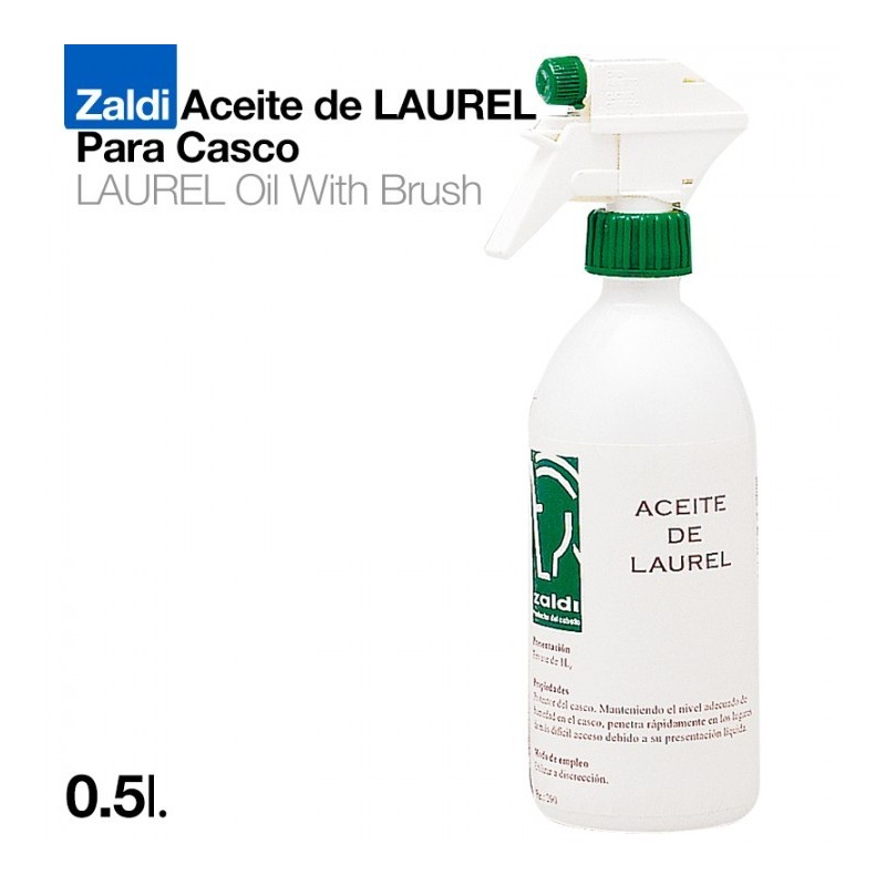 ZALDI ACEITE DE LAUREL PARA CASCO 0.5 litro