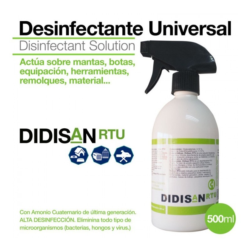 ZALDI DESINFECTANTE MANTAS DIDISANRTU 500ml