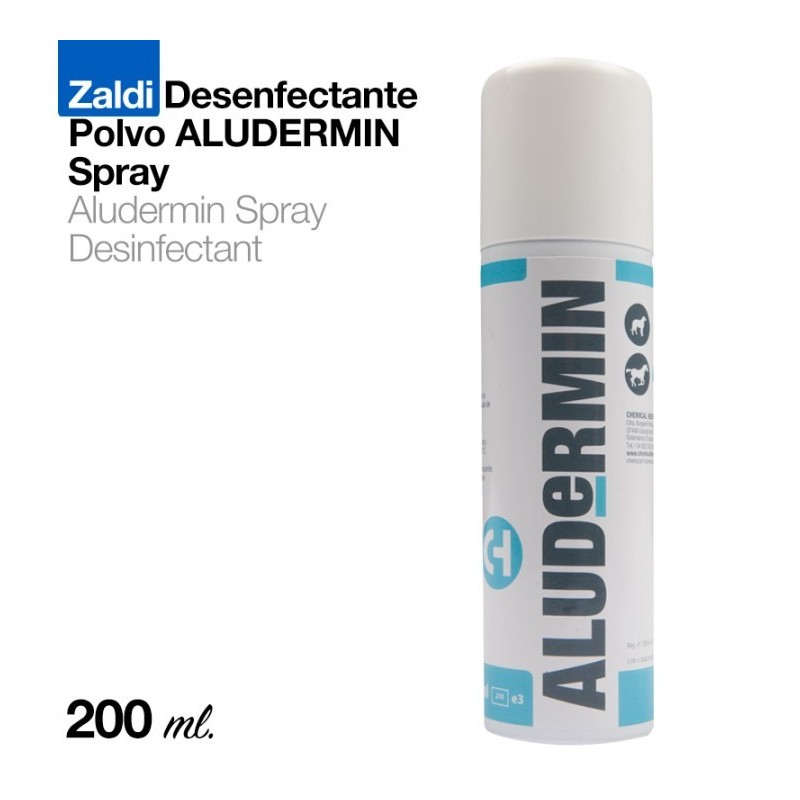 ZALDI DESINFECTANTE POLVO ALUDERMIN SPRAY 200ml