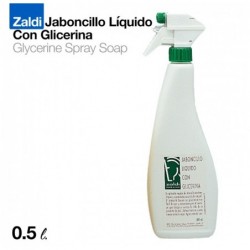 ZALDI JABONCILLO LÍQUIDO CON GLICERINA 0.5 litros