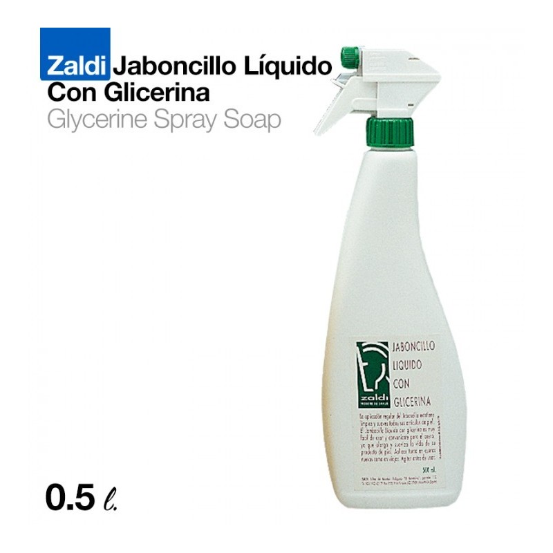 ZALDI JABONCILLO LÍQUIDO CON GLICERINA 0.5 litros