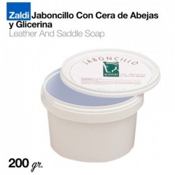 ZALDI JABONCILLO CON CERA ABEJA Y GLICERINA 200gr