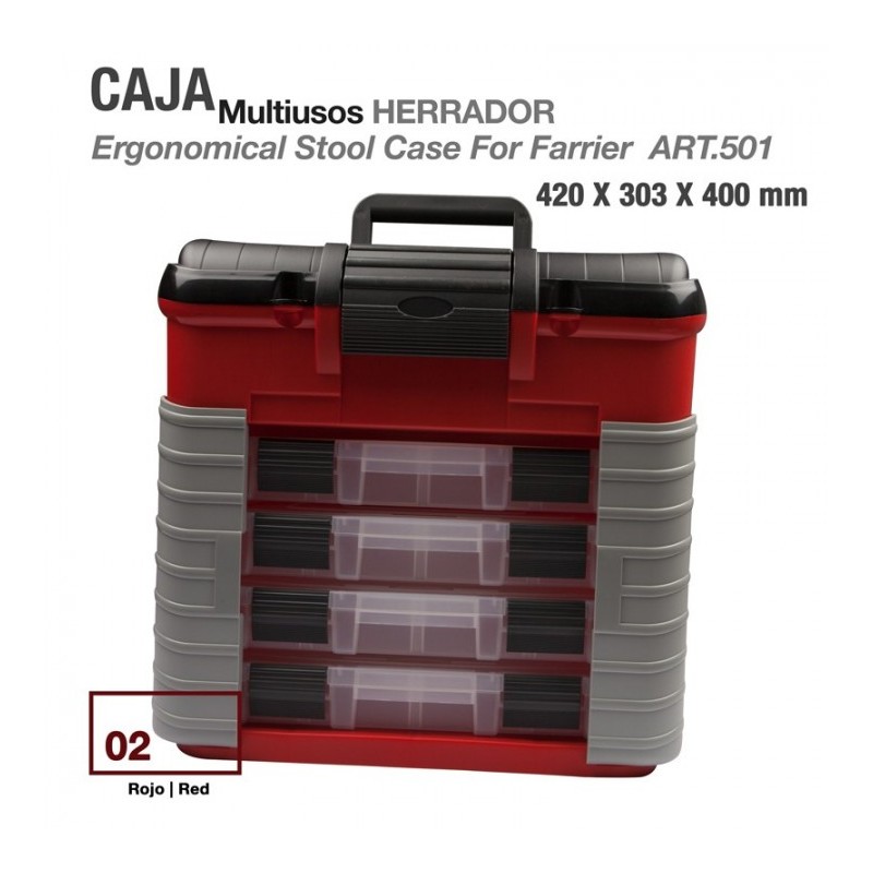 CAJA MULTIUSOS HERRADOR 420X303X400m.m. ART.501