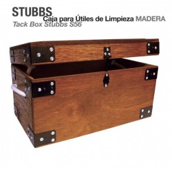 CAJA PARA ÚTILES DE LIMPIEZA MADERA STUBBS S56