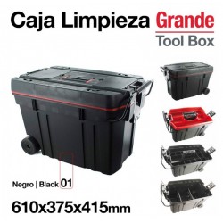 CAJA LIMPIEZA GRANDE 610x375x415mm NEGRO