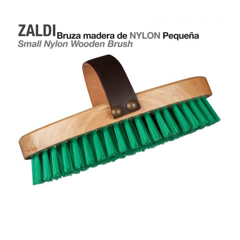 BRUZA ZALDI MADERA DE NYLON PEQUEÑA