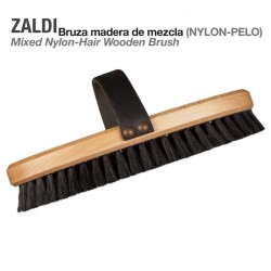 BRUZA ZALDI MADERA DE MEZCLA (Nylon-Pelo)