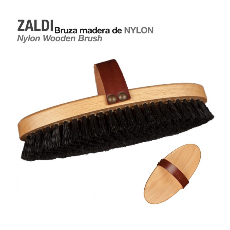 BRUZA ZALDI MADERA DE NYLON