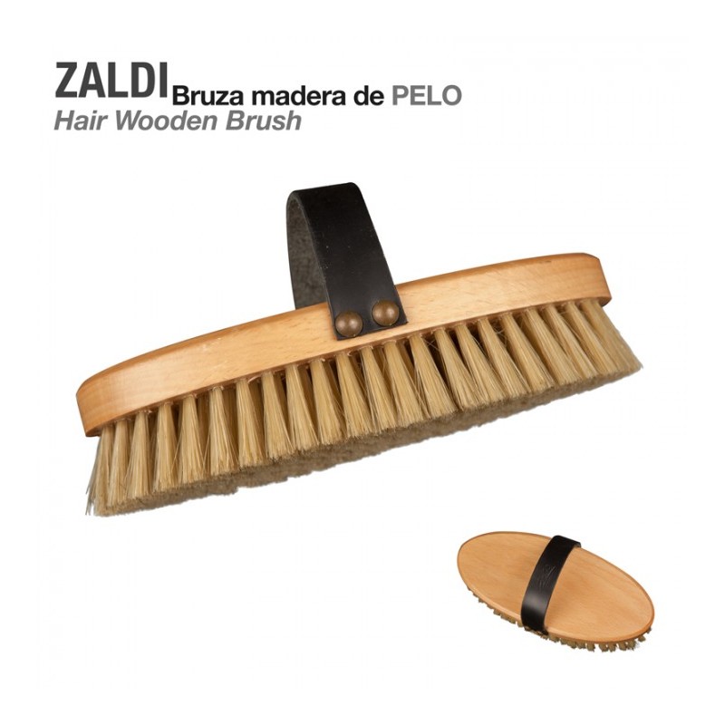 BRUZA ZALDI MADERA DE PELO