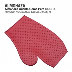 ALMOHAZA GUANTE GOMA DUCHA 24485-R