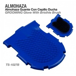 ALMOHAZA GUANTE CON CEPILLO DUCHA TS-1027B