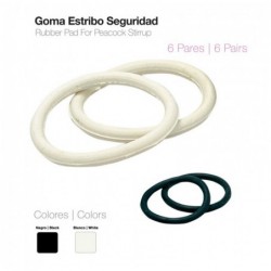 GOMA ESTRIBO SEGURIDAD 22101R 6 pares