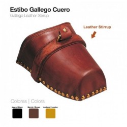 ESTRIBO GALLEGO CUERO