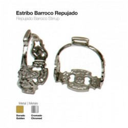 ESTRIBO BARROCO REPUJADO