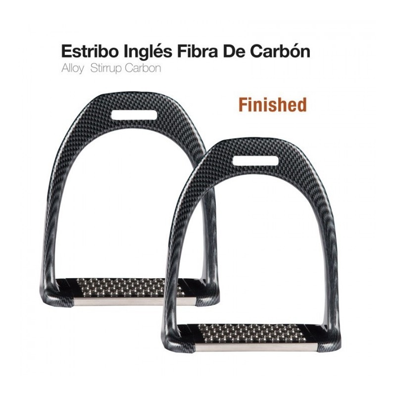 ESTRIBO INGLÉS FIBRA CARBÓN FINISHED 1904-CA