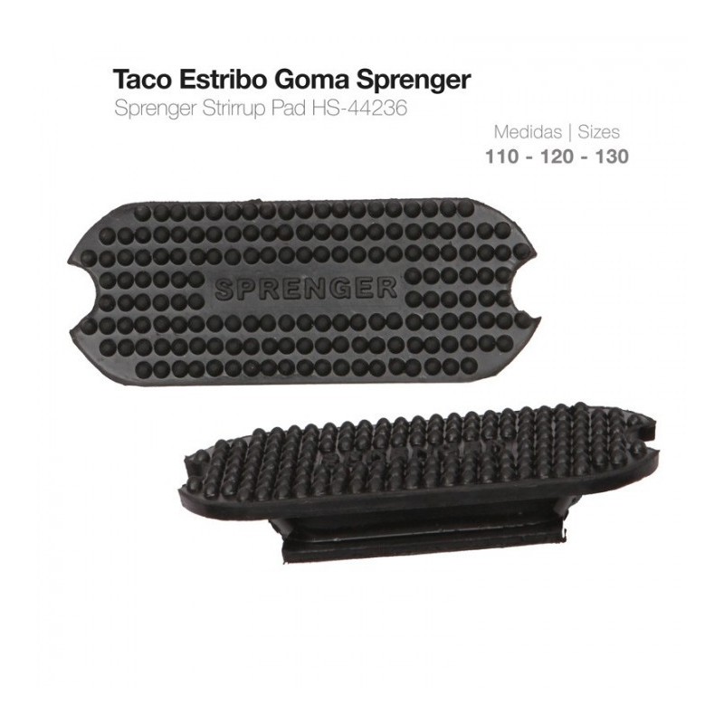 TACO ESTRIBO SPRENGER HS-44240-110-71 p/44236 NEGRO